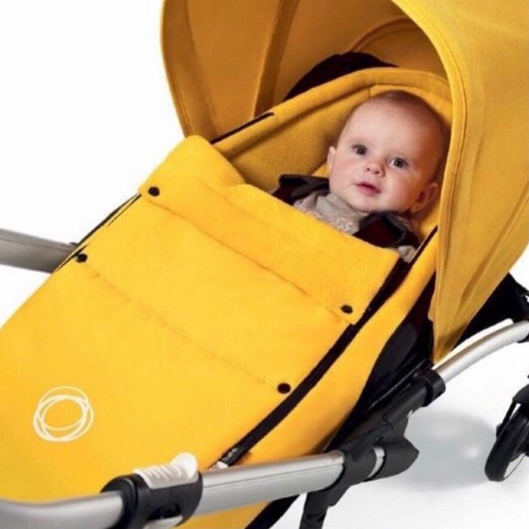 bugaboo footmuff yellow